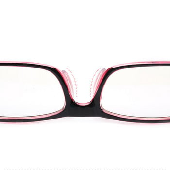 Полезни 5 чифта/партида Мека неплъзгаща се силиконова подложка за нос за очила, очила, слънчеви очила, подложки за нос Аксесоари за очила за четене