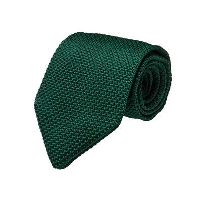 Нов стил Модна мъжка едноцветна вратовръзка 8 см плетени вратовръзки Памучни вратовръзки за мъже Бизнес сватбени аксесоари за вратовръзка подарък
