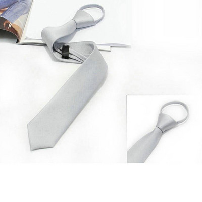 Férfi luxus nemes nyakkendő esküvői partyra Üzleti formális öltönyök Divat Kényelmes előre megkötött cipzáras nyakkendők Keskeny nyakkendő Ajándékok