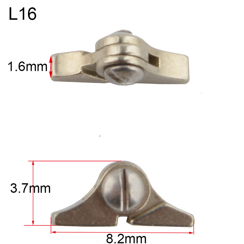 10 pár/tétel 1,6 mm-es 2,5 mm-es szemüvegpánt javításhoz, szemüvegpánt cseréhez, kiváló zsanércsere