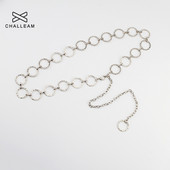 Női divat kör fém lánc öv arany ezüst szív rojtok gyűrű derék lánc ruhák övek női csípő új ketting riem 365