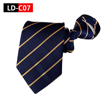 8 cm-es férfi divat lusta cipzáras előre megkötött nyakkendő Paisley virágos kockás csíkos pontok nyakkendők úri parti ruha esküvői nyakkendő