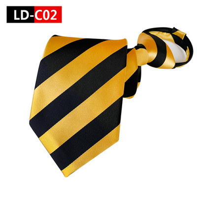 8 cm-es férfi divat lusta cipzáras előre megkötött nyakkendő Paisley virágos kockás csíkos pontok nyakkendők úri parti ruha esküvői nyakkendő