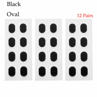 12 paari Unisexi pehmest vahtplastist ninapadjakesi Isekleepuvad prillide ninapadjad libisemisvastased prillide ninapadjad õhukesed ninapadjad prillidele