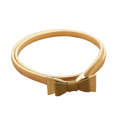 Elasztikus fém deréköv arany virágos levél alakú öv női tervezői ruhák sztreccs vékony pántos női állítható derékpánt