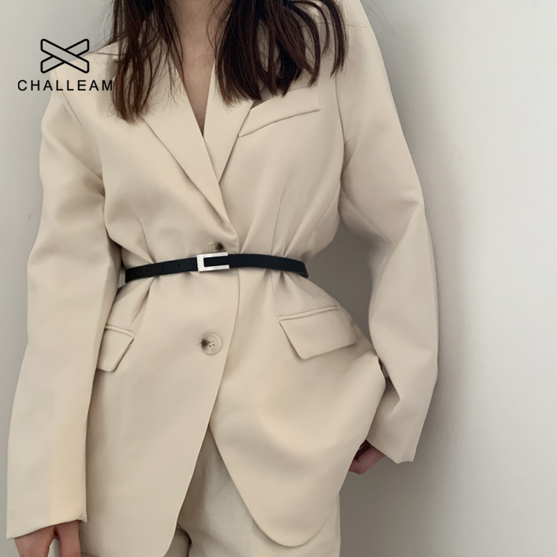 Női vékony öv divat női PU műbőr fekete arany ezüst fém csatos öltöny derék övek ruhákhoz női pánt 292