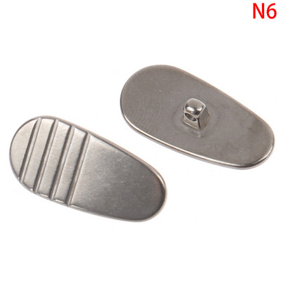 Fém orrpárnák titánötvözet szemüvegek orrpárnák szemüvegek orrpárnák dinnyemagok vízcseppek kerek szemüvegek tartozékok GH882