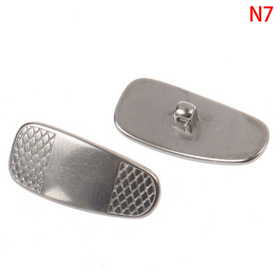 Fém orrpárnák titánötvözet szemüvegek orrpárnák szemüvegek orrpárnák dinnyemagok vízcseppek kerek szemüvegek tartozékok GH882