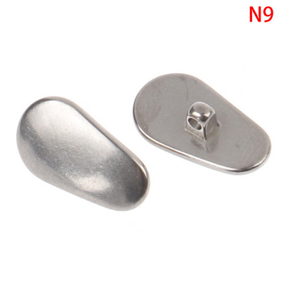 Fém orrpárnák titánötvözet szemüvegek orrpárnák szemüvegek orrpárnák dinnyemagok vízcseppek kerek szemüvegek tartozékok GH882