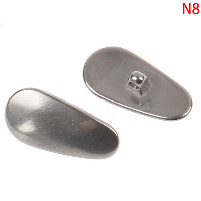 Fém orrpárnák titánötvözet szemüvegek orrpárnák szemüvegek orrpárnák dinnyemagok vízcseppek kerek szemüvegek tartozékok GH882