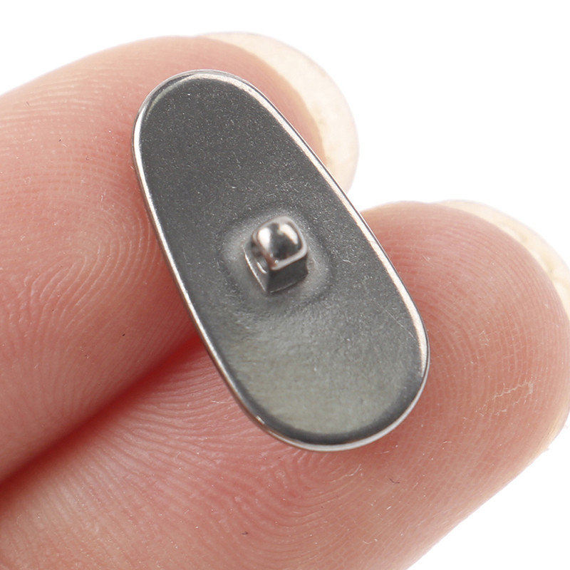 Fém orrpárnák titánötvözet szemüvegek orrpárnák szemüvegek orrpárnák dinnyemagok vízcseppek kerek szemüvegek tartozékok GH882