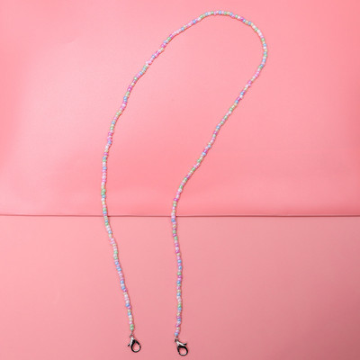 Divat akril akasztómaszk láncok nyaklánc színes gyerekek szemüvegek zsinór zsinór Diákmaszkok tartó kötélszíj lányoknak fiúknak