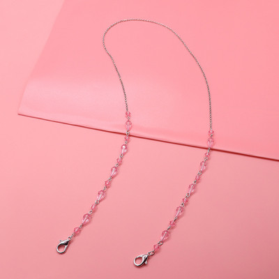 Divat akril akasztómaszk láncok nyaklánc színes gyerekek szemüvegek zsinór zsinór Diákmaszkok tartó kötélszíj lányoknak fiúknak