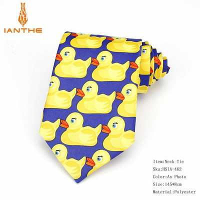 Vadonatúj Hot Fashion 2018 Vadonatúj Barney`s How I Met Your Mother Ducky nyakkendő sárga gumikacsa nyakkendő Barney Ducky