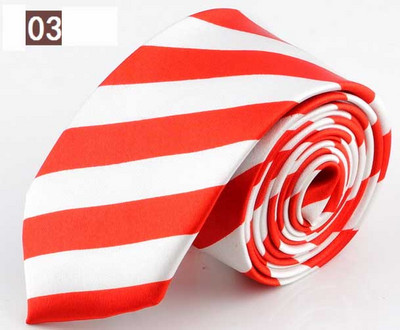 ÚJ STÍLUS Kék Piros Zöld Fehér Sárga Fekete Csíkos Férfi klasszikus műselyem poliészter nyakkendő Üzleti esküvői party férfi divatos nyakkendő