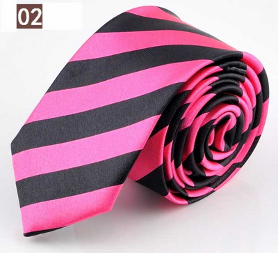ÚJ STÍLUS Kék Piros Zöld Fehér Sárga Fekete Csíkos Férfi klasszikus műselyem poliészter nyakkendő Üzleti esküvői party férfi divatos nyakkendő