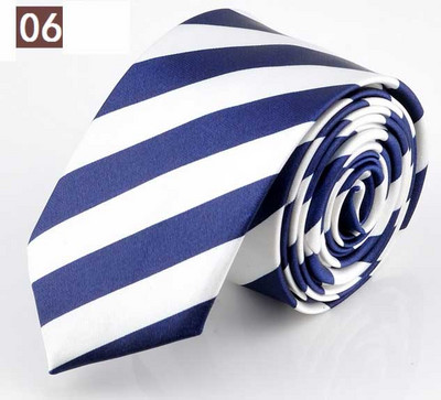 ÚJ STÍLUS Kék Piros Zöld Fehér Sárga Fekete Csíkos Férfi klasszikus műselyem poliészter nyakkendő Üzleti esküvői party férfi divatos nyakkendő