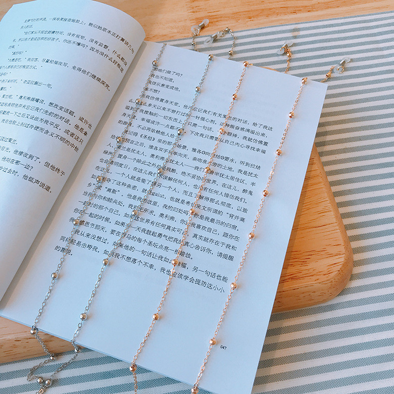 Divat Elegáns Női Szemüvegláncok Napszemüvegek Olvasógyöngyök Szemüvegek Láncok Szemüvegek Zsinórtartó nyakpánt Kötél