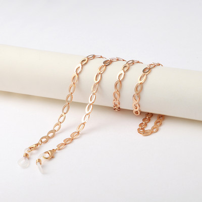 Divat Fém Szemüveglánc Arany Love Heart Napszemüveg Lánctartó Nyakpánt Arc-Maszk Zsinóros Szemüvegek Láncékszerek Női