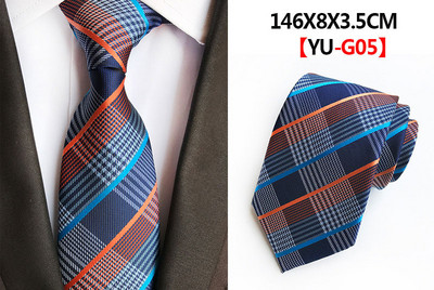 Divatos Jacquard selyem nyakkendő klasszikus csíkos kockás nyakkendő férfiaknak esküvői party üzleti 8 cm nyakkendő piros sárga fekete hivatalos nyakkendő