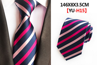 Divatos Jacquard selyem nyakkendő klasszikus csíkos kockás nyakkendő férfiaknak esküvői party üzleti 8 cm nyakkendő piros sárga fekete hivatalos nyakkendő