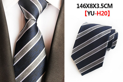 Divatos Jacquard selyem nyakkendő klasszikus csíkos kockás nyakkendő férfiaknak esküvői party üzleti 8 cm nyakkendő piros sárga fekete hivatalos nyakkendő