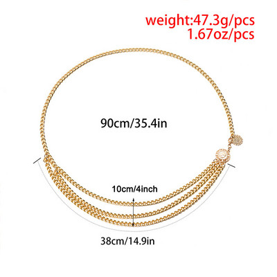 "Tassel" auksinis grandinės diržas moterims. Suknelių dizainerio prekės ženklo prabangus "Punk Fringe" sidabrinis juosmens diržas, moteriškas metalinis auksinis suknelių diržas 105