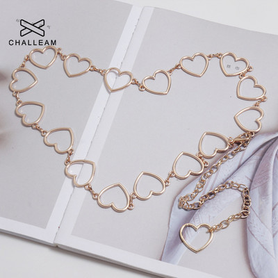 "Tassel" auksinis grandinės diržas moterims. Suknelių dizainerio prekės ženklo prabangus "Punk Fringe" sidabrinis juosmens diržas, moteriškas metalinis auksinis suknelių diržas 105