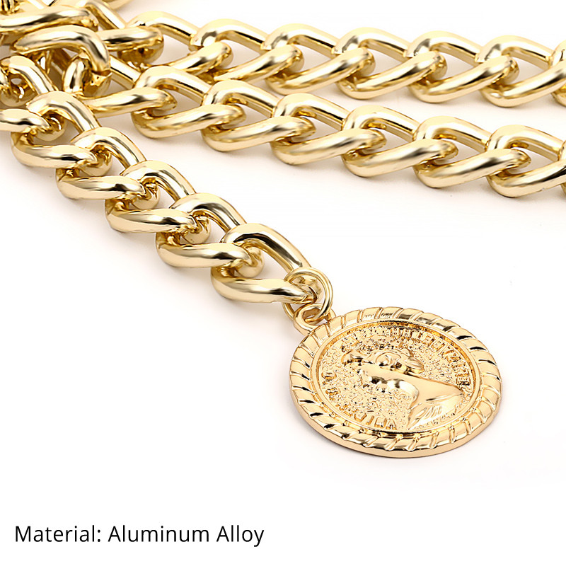 "Tassel" auksinis grandinės diržas moterims. Suknelių dizainerio prekės ženklo prabangus "Punk Fringe" sidabrinis juosmens diržas, moteriškas metalinis auksinis suknelių diržas 105