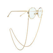 Kiváló minőségű egyszerű kígyó lánc férfiaknak és nőknek Arany színű napszemüvegek láncszemüvegtartók zsinóros szemüvegpántok