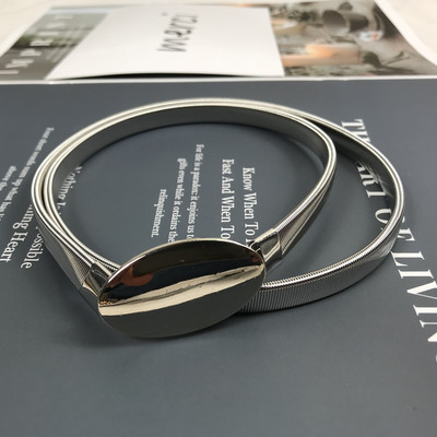 Elasztikus arany lánc öv női derék strassz övek női kiváló minőségű Easy Stretch strassz derékpánt gyöngy fém fűző