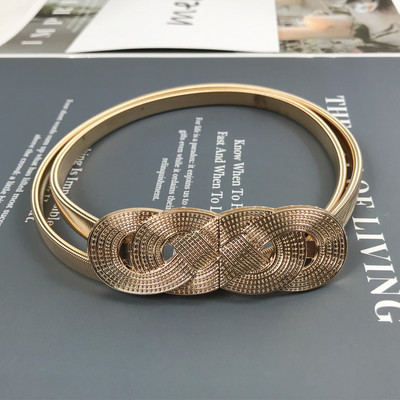 Elasztikus arany lánc öv női derék strassz övek női kiváló minőségű Easy Stretch strassz derékpánt gyöngy fém fűző