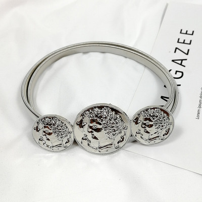 Elasztikus arany lánc öv női derék strassz övek női kiváló minőségű Easy Stretch strassz derékpánt gyöngy fém fűző