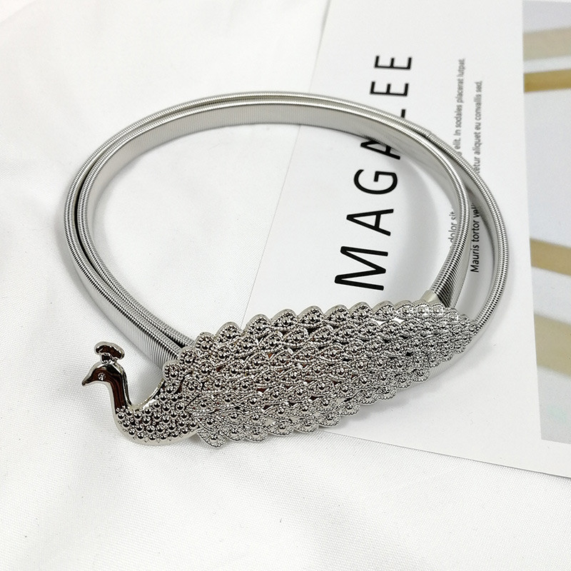 Elasztikus arany lánc öv női derék strassz övek női kiváló minőségű Easy Stretch strassz derékpánt gyöngy fém fűző