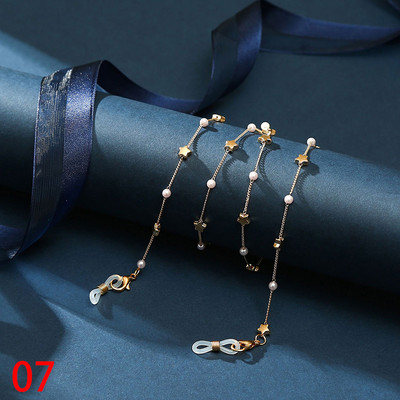 Divat szemüveglánc nőknek Gyöngygyöngyös csillagmaszk lánc varázslat napszemüveg zsinór tartó nyakzsinór szemüveg ékszer ajándék