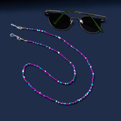 18 szín Divat Olvasószemüvegek Lánc Retro Gyöngyök Szemüveg Napszemüveg Szemüveg Zsinór Nyakpánt Zsinór Maszk Lánc Szemviselet