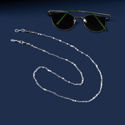 18 szín Divat Olvasószemüvegek Lánc Retro Gyöngyök Szemüveg Napszemüveg Szemüveg Zsinór Nyakpánt Zsinór Maszk Lánc Szemviselet