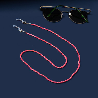 18 szín Divat Olvasószemüvegek Lánc Retro Gyöngyök Szemüveg Napszemüveg Szemüveg Zsinór Nyakpánt Zsinór Maszk Lánc Szemviselet