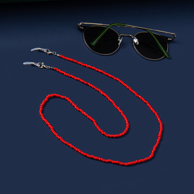 18 szín Divat Olvasószemüvegek Lánc Retro Gyöngyök Szemüveg Napszemüveg Szemüveg Zsinór Nyakpánt Zsinór Maszk Lánc Szemviselet