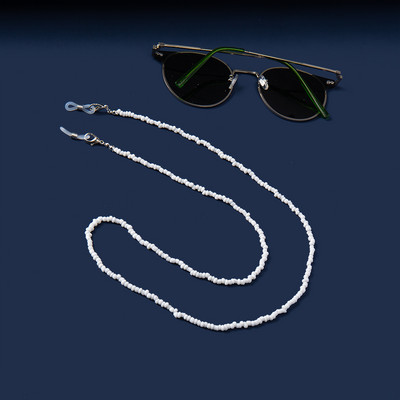 18 szín Divat Olvasószemüvegek Lánc Retro Gyöngyök Szemüveg Napszemüveg Szemüveg Zsinór Nyakpánt Zsinór Maszk Lánc Szemviselet