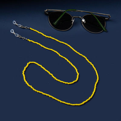 18 szín Divat Olvasószemüvegek Lánc Retro Gyöngyök Szemüveg Napszemüveg Szemüveg Zsinór Nyakpánt Zsinór Maszk Lánc Szemviselet