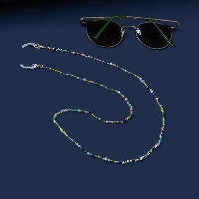 18 szín Divat Olvasószemüvegek Lánc Retro Gyöngyök Szemüveg Napszemüveg Szemüveg Zsinór Nyakpánt Zsinór Maszk Lánc Szemviselet