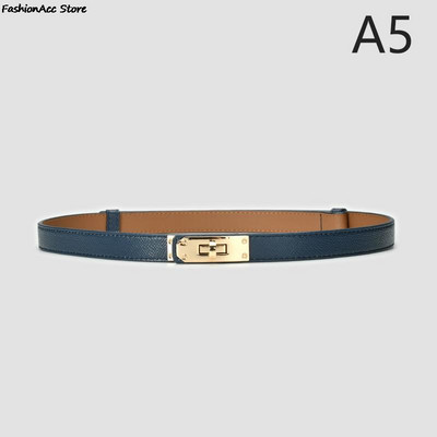 Odinis plonas diržas Moteriški madingi laisvalaikio aksesuarai Prabangaus dizaino juosta Gotikinė korėjietiška korsetas Reguliuojama metalinė sagtis