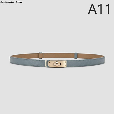 Odinis plonas diržas Moteriški madingi laisvalaikio aksesuarai Prabangaus dizaino juosta Gotikinė korėjietiška korsetas Reguliuojama metalinė sagtis