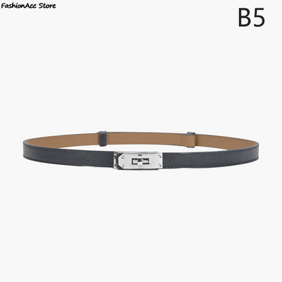 Odinis plonas diržas Moteriški madingi laisvalaikio aksesuarai Prabangaus dizaino juosta Gotikinė korėjietiška korsetas Reguliuojama metalinė sagtis