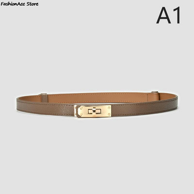 Odinis plonas diržas Moteriški madingi laisvalaikio aksesuarai Prabangaus dizaino juosta Gotikinė korėjietiška korsetas Reguliuojama metalinė sagtis