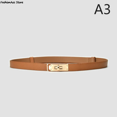 Odinis plonas diržas Moteriški madingi laisvalaikio aksesuarai Prabangaus dizaino juosta Gotikinė korėjietiška korsetas Reguliuojama metalinė sagtis