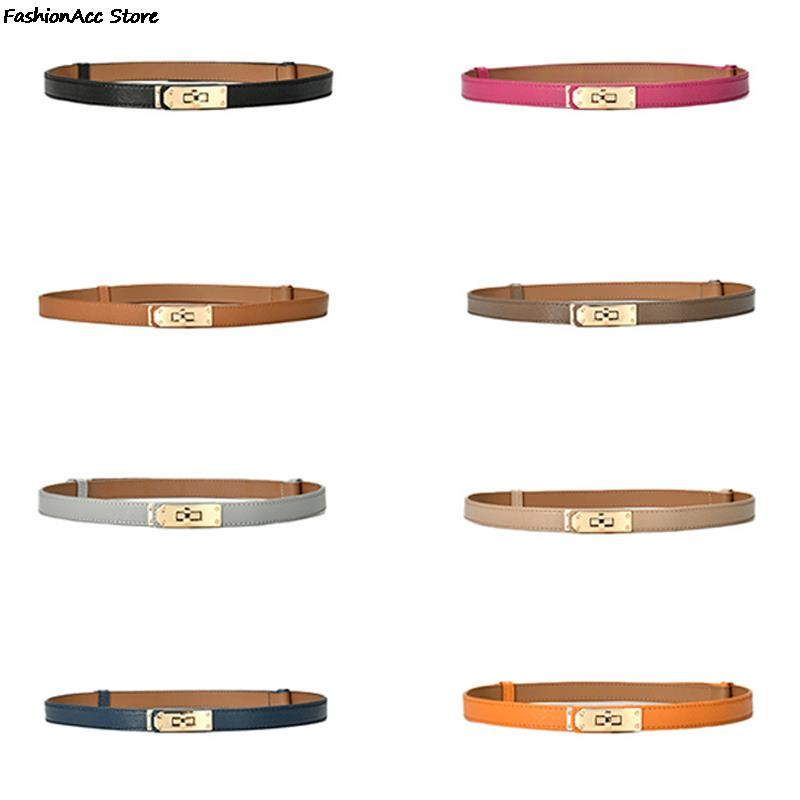 Odinis plonas diržas Moteriški madingi laisvalaikio aksesuarai Prabangaus dizaino juosta Gotikinė korėjietiška korsetas Reguliuojama metalinė sagtis