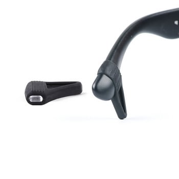 4 ζεύγη σιλικόνης αντιολισθητικό σετ αγκίστρων αυτιών Συγκρατητές γυαλιών οράσεως για γυαλιά ηλίου Γυαλιά ανάγνωσης Γυαλιά οράσεως Temple Συμβουλές για αθλήματα