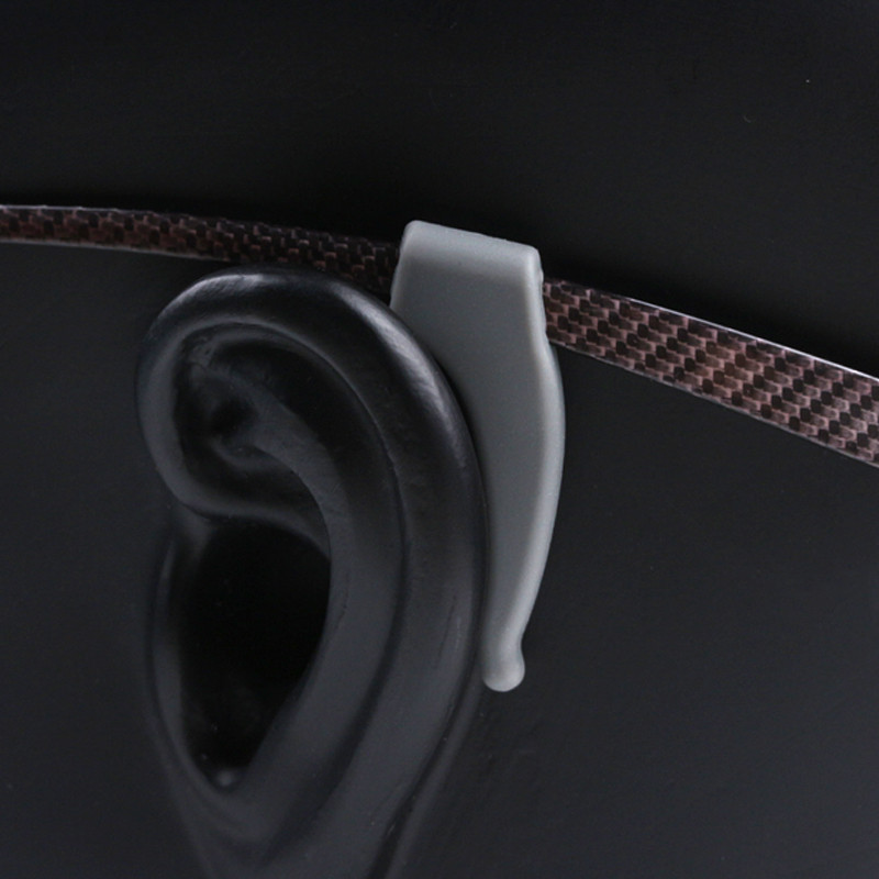 4 ζεύγη σιλικόνης αντιολισθητικό σετ αγκίστρων αυτιών Συγκρατητές γυαλιών οράσεως για γυαλιά ηλίου Γυαλιά ανάγνωσης Γυαλιά οράσεως Temple Συμβουλές για αθλήματα